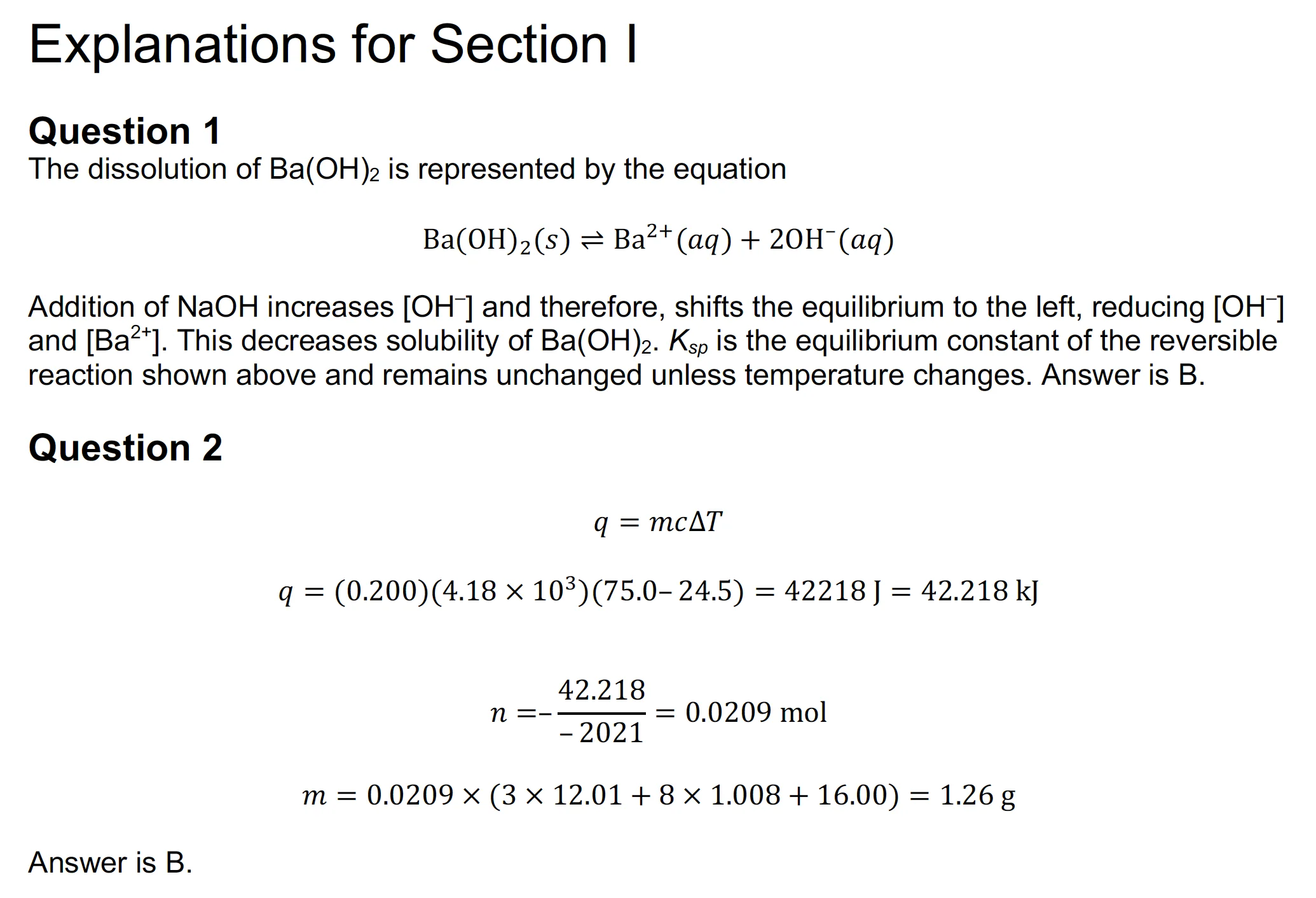 HSC Chemistry All-Module Practice Exam A (2019) - Image 4