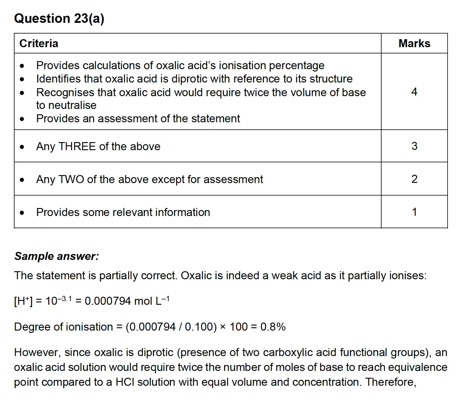 HSC Chemistry All-Module Practice Exam C (2021) - Image 6