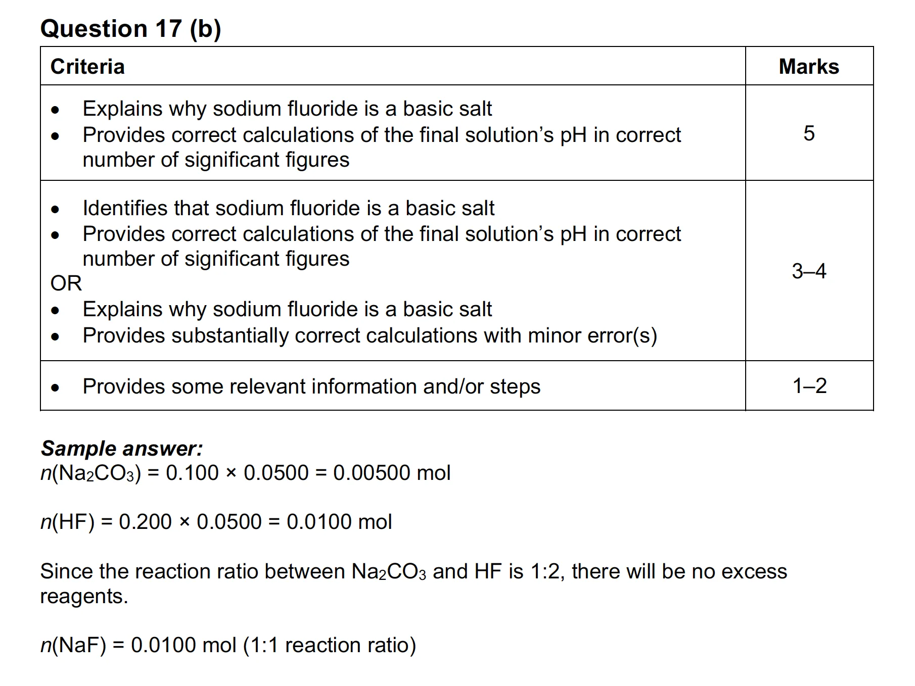 HSC Chemistry Module 5 & 6 Practice Exam B - Image 4