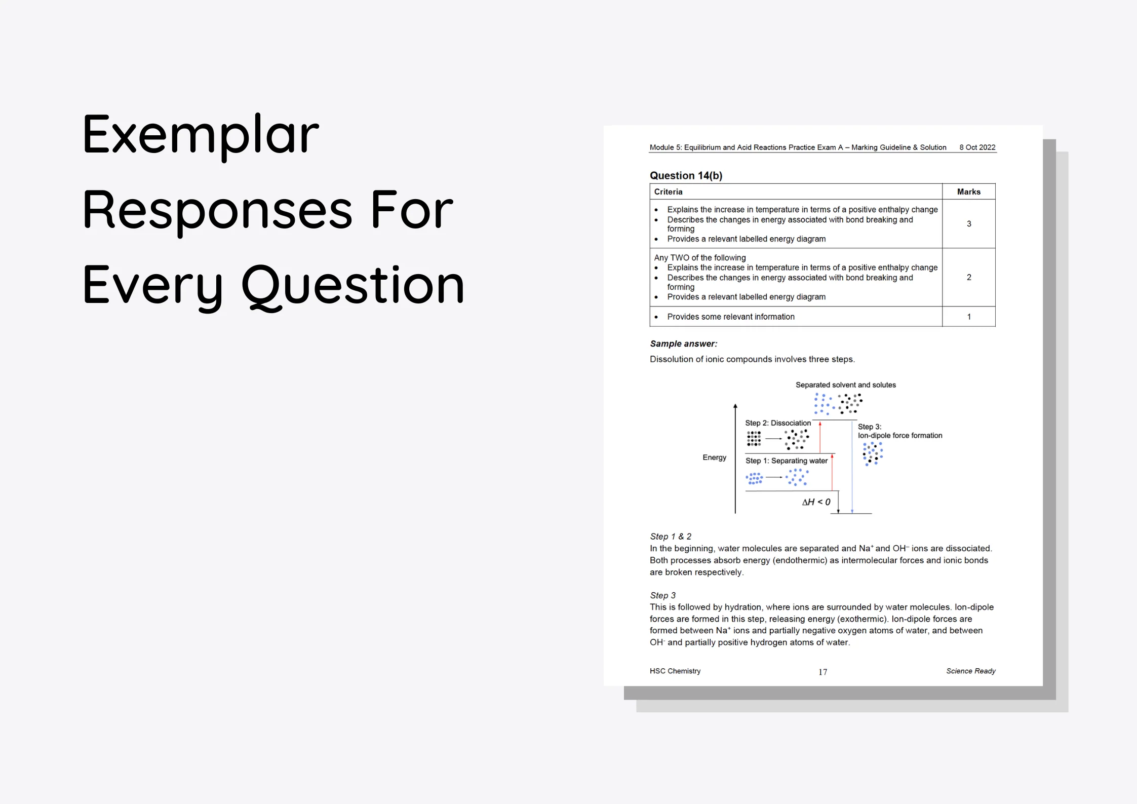 HSC Chemistry Module 5 Practice Exam A (2nd Edition, 2022) - Image 3
