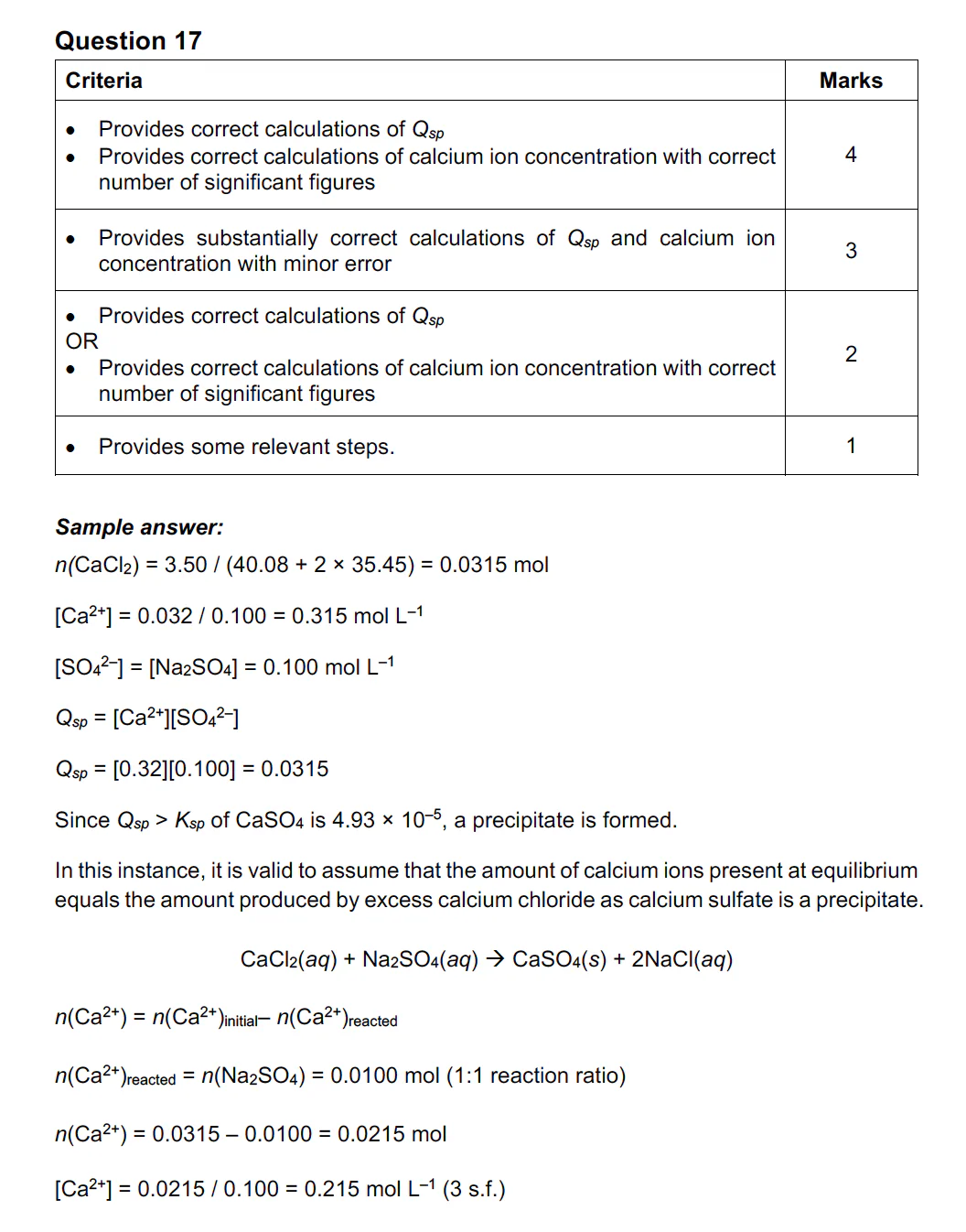 HSC Chemistry Trials Module 5 – 7 Practice Exam A - Image 5