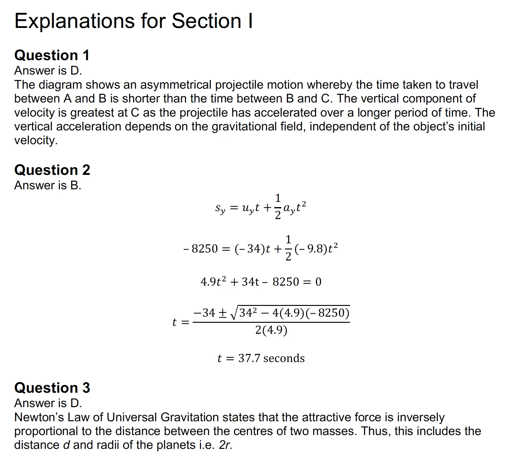 HSC Physics All-Module Practice Exam A (2nd Edition) (2019) - Image 4