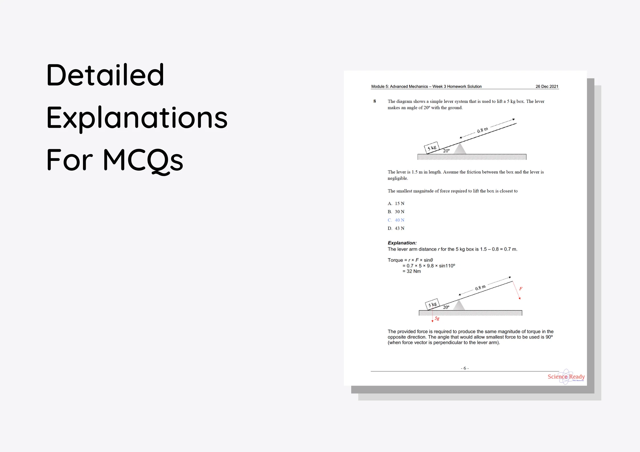 HSC Physics Module 5: Advanced Mechanics Topic Tests - Image 3